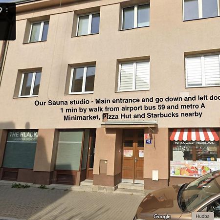 Sauna Studio Near Centre/Airport Прага Екстериор снимка